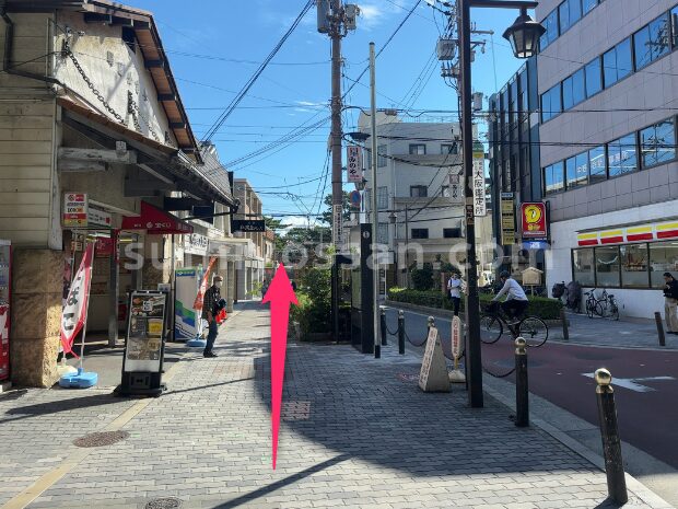 住吉大社駅から住吉大社への道