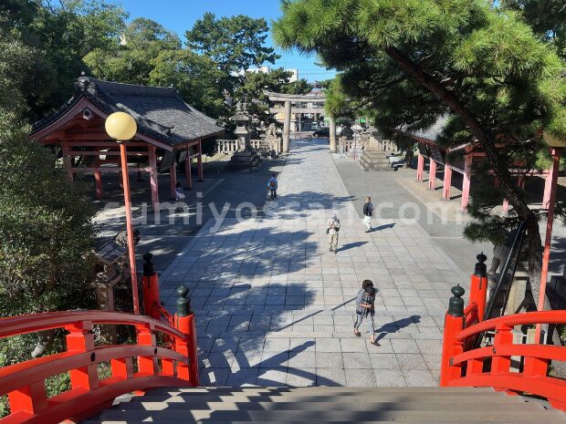 住吉大社の反橋の角度